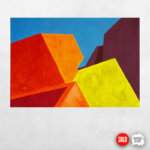 Michael-Eckhardt Eureka Tower Melbourne Painting Mahaloha-Gallery